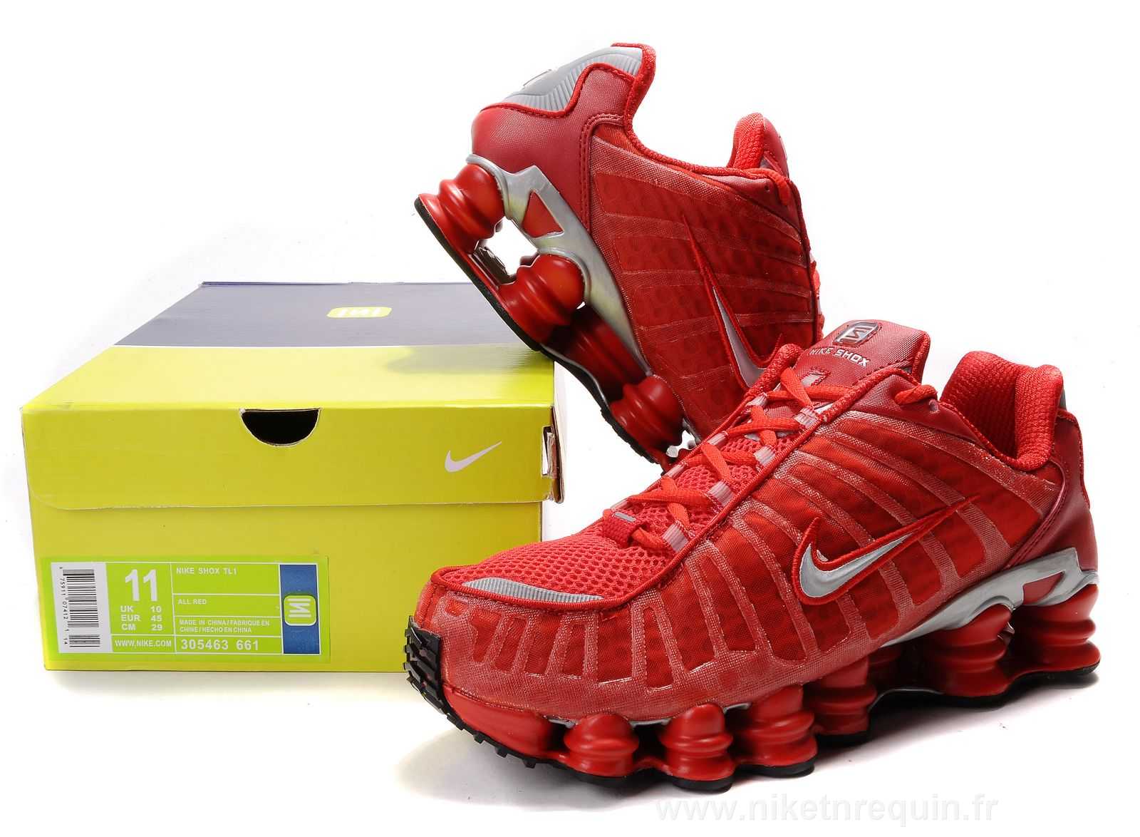 TL1 rouge baskets shox (3).JPG